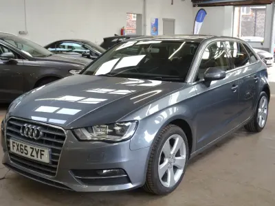 Used Audi A3 Sport 110 HP (80 kW) 2015 Grey Hatchback