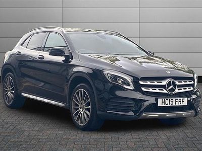 Used Mercedes GLA180 AMG line 122 HP (89 kW) 2019 Black SUV