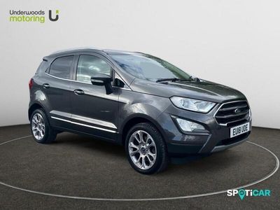 used Ford Ecosport 1.0T ECOBOOST TITANIUM EURO 6 (S/S) 5DR PETROL FROM 2018 FROM TIPTREE (CO5 0LG) | SPOTICAR