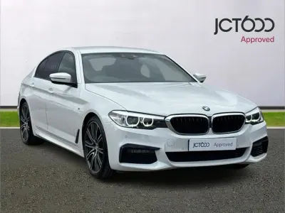 Used BMW 530 M Sport 261 HP (191 kW) 2018 White Sedan
