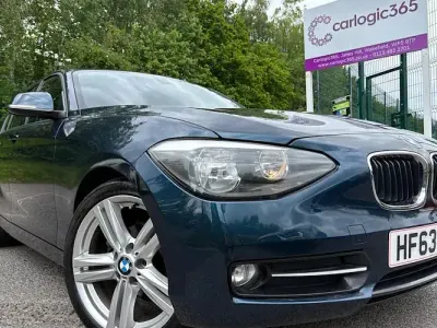 Used BMW 118 Sport Line 143 HP (105 kW) 2013 Blue Hatchback