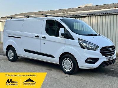 Used Ford Transit Custom Trend 105 HP (77 kW) 2020 White Van