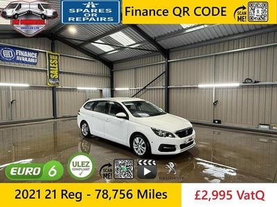 Used Peugeot 308 Active 130 HP (95 kW) 2021 White Estate