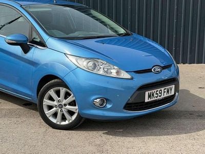 Used Ford Fiesta Zetec 2009 Blue Hatchback