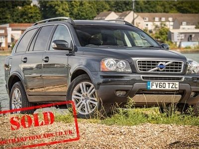 used Volvo XC90 2.4 D5 SE AWD 5d 197 BHP 4x4 SUV 2011 [7 SEATER] ONE OWNER FROM NEW