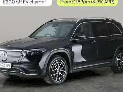 Used Mercedes EQB300 AMG Line Premium 167 kW (228 HP) 2022 Black SUV