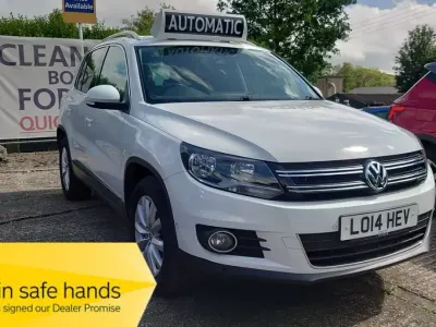 Used VW Tiguan Match 138 HP (101 kW) 2014 White SUV