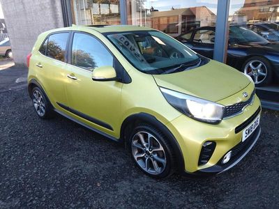 Used Kia Picanto X-Line 84 HP (61 kW) 2018 Green Hatchback