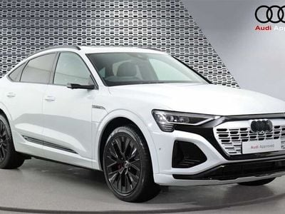 Used Audi Q8 e-tron Advanced 300 kW (408 HP) 2023 White SUV