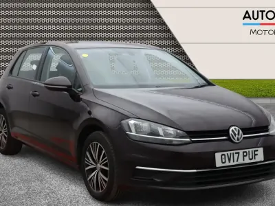 Used VW Golf VII SE 115 HP (84 kW) 2017 Black Hatchback