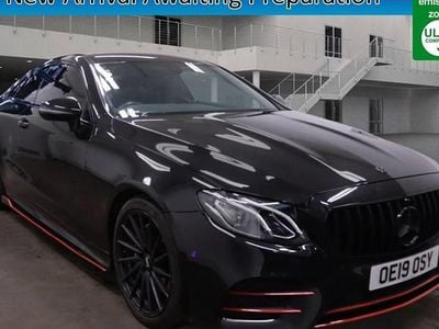 Used Mercedes E220 AMG line 194 HP (142 kW) 2019 Black Coupe