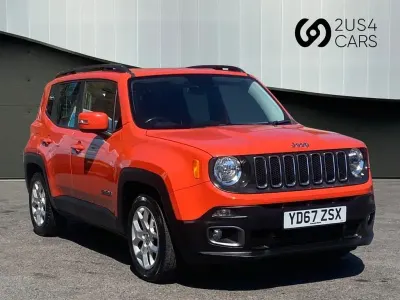 Used Jeep Renegade Longitude 120 HP (88 kW) 2017 Orange SUV