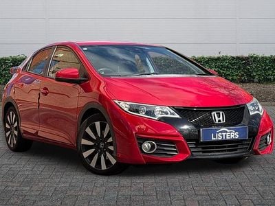 Used Honda Civic SE Plus 100 HP (73 kW) 2016 Red Hatchback