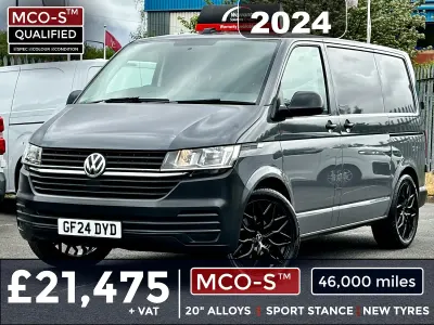 Used VW T7 Startline 110 HP (80 kW) 2024 Grey Van