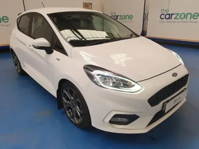 Used Ford Fiesta ST-Line 100 HP (73 kW) 2018 White Hatchback