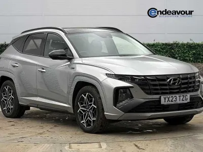 Second-hand Hyundai Tucson N Line 2023 Argintiu SUV