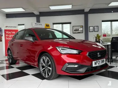 Used Seat Leon FR Sport 272 HP (200 kW) 2021 Red Hatchback