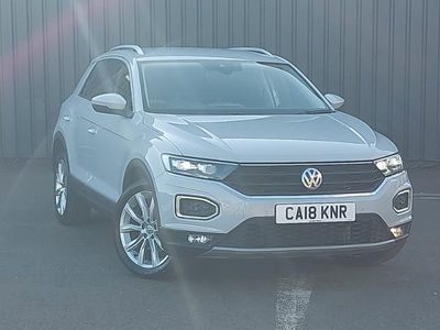 Used VW T-Roc SEL 190 HP (139 kW) 2018 Silver SUV