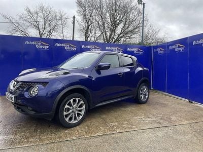 Used Nissan Juke Tekna 117 HP (86 kW) 2016 Blue SUV