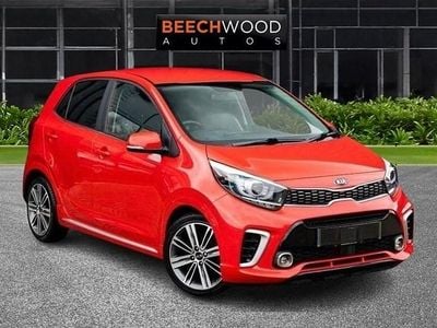 Used Kia Picanto GT-Line 83 HP (61 kW) 2017 Red Hatchback
