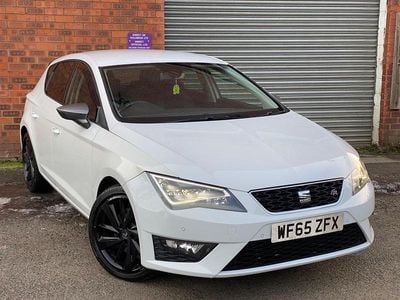 White Used 2015 Seat Leon FR Hatchback | £8,595 (Fair price)
