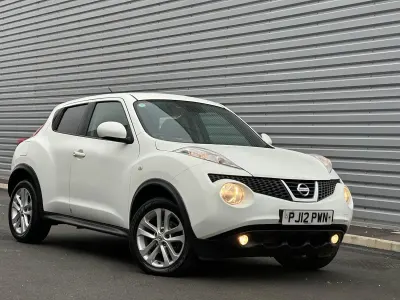 Used Nissan Juke Tekna 110 HP (80 kW) 2012 White SUV