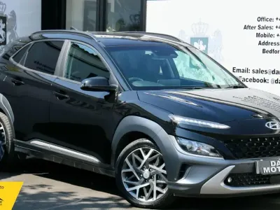 Used Hyundai Kona Premium 141 HP (103 kW) 2021 Black SUV