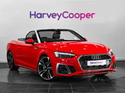 Used Audi A5 Cabriolet 2022 Red Cabriolet