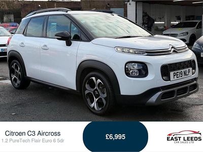 White Used 2019 Citroën C3 Aircross Flair SUV | £6,995 (Fair price)