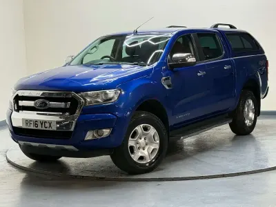 Used Ford Ranger Limited 200 HP (147 kW) 2016 Blue Pickup