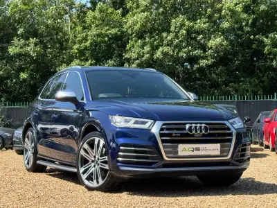 Used Audi SQ5 S-Line 354 HP (260 kW) 2018 Blue SUV