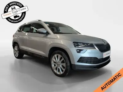 Used Skoda Karoq SE L 116 HP (85 kW) 2018 Silver SUV