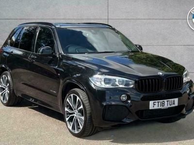 Used BMW X5 M Sport 313 HP (230 kW) 2018 Black sapphire  SUV