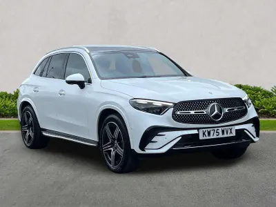 Used Mercedes GLC300e AMG line 2026 White Estate