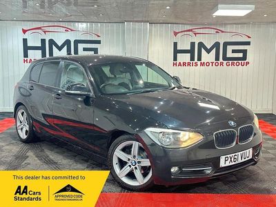 Used BMW 118 Sport Line 2011 Black Hatchback