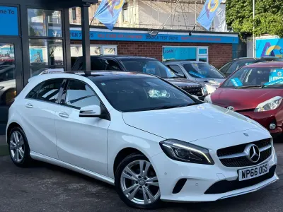 Used Mercedes A180 Premium Plus 109 HP (80 kW) 2016 White Hatchback