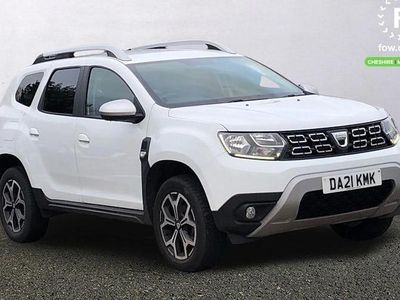 White Used 2021 Dacia Duster Prestige Estate | £10,999 (Fair price)