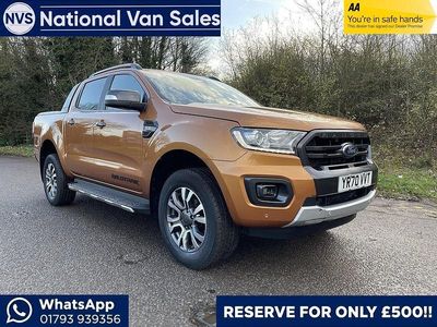 Orange Used 2020 Ford Ranger Wildtrack Pickup | £16,990 (Good price)