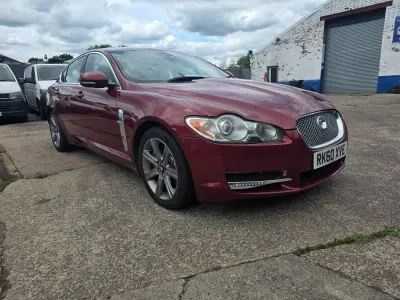 Used Jaguar XF Luxury 2010 Red Sedan