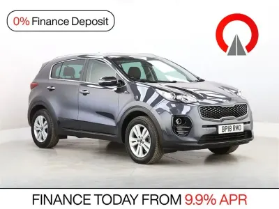 Used Kia Sportage 130 HP (95 kW) 2018 Silver SUV