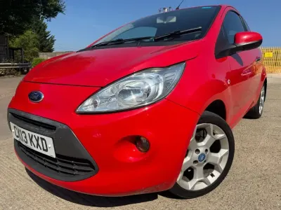 Used Ford Ka Titanium 69 HP (50 kW) 2013 Red Hatchback