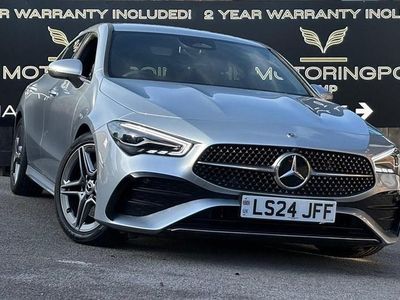 Silver Used 2024 Mercedes CLA200 Executive Coupe | £25,995 (Good price)