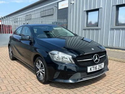 Used Mercedes A180 SE 122 HP (89 kW) 2016 Black Hatchback