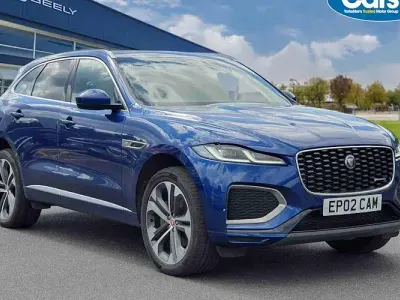 Used Jaguar F-Pace R-Dynamic 204 HP (150 kW) 2022 Blue SUV