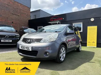 Used Nissan Note Tekna 110 HP (80 kW) 2010 Grey Hatchback