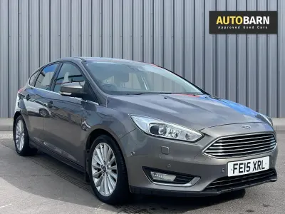 Used Ford Focus Titanium X 120 HP (88 kW) 2015 Brown Hatchback