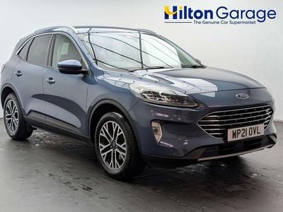 Used Ford Kuga Titanium 120 HP (88 kW) 2021 Blue SUV
