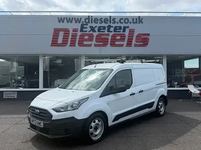 Used Ford Transit Connect 99 HP (72 kW) 2023 Frozen white (solid paint) MPV