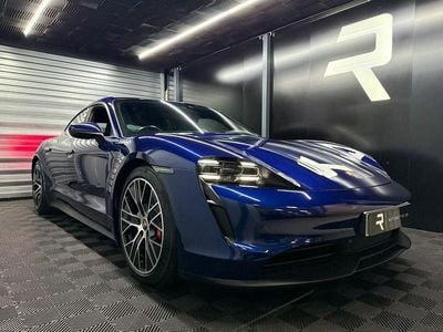 Blue Used 2021 Porsche Taycan Performance Package Sedan | £42,495 (Fair price)