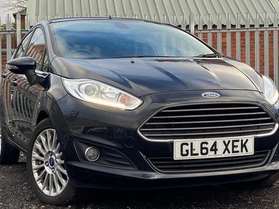 Black Used 2014 Ford Fiesta Titanium Hatchback | £3,795 (Fair price)